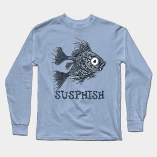 Susphish Funny Fish Long Sleeve T-Shirt